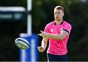 18 October 2021; Ciarán Frawley during a Leinster Rugby squad training session at UCD in Dublin. Photo by Piaras Ó Mídheach/Sportsfile