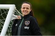 18 October 2021; Áine O'Gorman during a Republic of Ireland training session at the FAI National Training Centre in Abbotstown, Dublin. Photo by Stephen McCarthy/Sportsfile