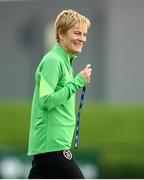18 October 2021; Manager Vera Pauw during a Republic of Ireland training session at the FAI National Training Centre in Abbotstown, Dublin. Photo by Stephen McCarthy/Sportsfile