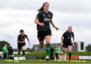 18 October 2021; Niamh Fahey during a Republic of Ireland training session at the FAI National Training Centre in Abbotstown, Dublin. Photo by Stephen McCarthy/Sportsfile