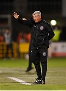 18 October 2021; Bohemians manager Keith Long during the SSE Airtricity League Premier Division match between Shamrock Rovers and Bohemians at Tallaght Stadium in Dublin. Photo by Seb Daly/Sportsfile