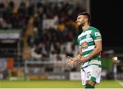 18 October 2021; Danny Mandroiu of Shamrock Rovers during the SSE Airtricity League Premier Division match between Shamrock Rovers and Bohemians at Tallaght Stadium in Dublin. Photo by Seb Daly/Sportsfile