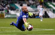 18 October 2021; Shamrock Rovers goalkeeper Alan Mannus during the SSE Airtricity League Premier Division match between Shamrock Rovers and Bohemians at Tallaght Stadium in Dublin. Photo by Stephen McCarthy/Sportsfile