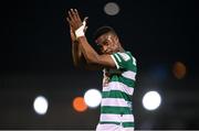 18 October 2021; Aidomo Emakhu of Shamrock Rovers after the SSE Airtricity League Premier Division match between Shamrock Rovers and Bohemians at Tallaght Stadium in Dublin. Photo by Stephen McCarthy/Sportsfile