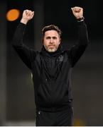 18 October 2021; Shamrock Rovers manager Stephen Bradley after the SSE Airtricity League Premier Division match between Shamrock Rovers and Bohemians at Tallaght Stadium in Dublin. Photo by Stephen McCarthy/Sportsfile