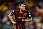 18 October 2021; Rob Cornwall of Bohemians during the SSE Airtricity League Premier Division match between Shamrock Rovers and Bohemians at Tallaght Stadium in Dublin. Photo by Seb Daly/Sportsfile