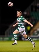 18 October 2021; Sean Hoare of Shamrock Rovers during the SSE Airtricity League Premier Division match between Shamrock Rovers and Bohemians at Tallaght Stadium in Dublin. Photo by Seb Daly/Sportsfile
