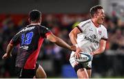 15 October 2021; Billy Burns of Ulster during the United Rugby Championship match between Ulster and Emirates Lions at Kingspan Stadium in Belfast. Photo by Ramsey Cardy/Sportsfile