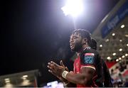 15 October 2021; Vincent Tshituka of Emirates Lions after the United Rugby Championship match between Ulster and Emirates Lions at Kingspan Stadium in Belfast. Photo by Ramsey Cardy/Sportsfile