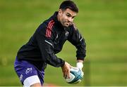 19 October 2021; Conor Murray during Munster rugby squad training at the University of Limerick in Limerick. Photo by Sam Barnes/Sportsfile