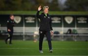 19 October 2021; Manager Vera Pauw during a Republic of Ireland training session at the FAI National Training Centre in Abbotstown, Dublin. Photo by Stephen McCarthy/Sportsfile