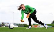 19 October 2021; Goalkeeper Courtney Brosnan during a Republic of Ireland training session at the FAI National Training Centre in Abbotstown, Dublin. Photo by Stephen McCarthy/Sportsfile