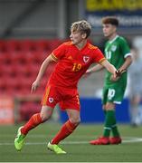 19 October 2021; Jacob Cook of Wales during the Victory Shield match between Wales and Republic of Ireland at Seaview in Belfast. Photo by Ramsey Cardy/Sportsfile