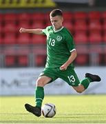 19 October 2021; Sean Hayden of Republic of Ireland during the Victory Shield match between Wales and Republic of Ireland at Seaview in Belfast. Photo by Ramsey Cardy/Sportsfile