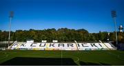 20 October 2021; A general view of Cukaricki Stadium before the UEFA Youth League first round second leg match between Crvena Zvezda and St Patrick’s Athletic at Cukaricki Stadium in Belgrade, Serbia. Photo by Nikola Krstic/Sportsfile
