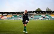 20 October 2021; Savannah McCarthy during a Republic of Ireland training session at Tallaght Stadium in Dublin. Photo by Stephen McCarthy/Sportsfile