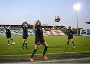 20 October 2021; Denise O'Sullivan during a Republic of Ireland training session at Tallaght Stadium in Dublin. Photo by Stephen McCarthy/Sportsfile