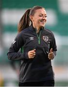 20 October 2021; Katie McCabe during a Republic of Ireland training session at Tallaght Stadium in Dublin. Photo by Stephen McCarthy/Sportsfile