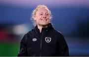 20 October 2021; Amber Barrett during a Republic of Ireland training session at Tallaght Stadium in Dublin. Photo by Stephen McCarthy/Sportsfile
