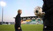 20 October 2021; Manager Vera Pauw during a Republic of Ireland training session at Tallaght Stadium in Dublin. Photo by Stephen McCarthy/Sportsfile