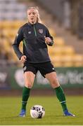 20 October 2021; Louise Quinn during a Republic of Ireland training session at Tallaght Stadium in Dublin. Photo by Stephen McCarthy/Sportsfile