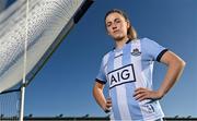 21 October 2021; Dublin ladies footballer Aoife Kane is pictured at Parnell Park at the unveiling of the new Dublin GAA 2022 alternate kit. The Dublin GAA jersey is available to purchase from Friday, October 22 from the official retail partner of Dublin GAA, Intersport Elverys. Purchase online at www.elverys.ie and in stores nationwide. The jersey is also available for purchase at www.oneills.com. Photo by Seb Daly/Sportsfile