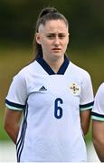 20 October 2021; Tierna Bell of Northern Ireland during the UEFA Women's U19 Championship Qualifier match between Switzerland and Northern Ireland at Jackman Park in Limerick. Photo by Eóin Noonan/Sportsfile