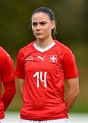 20 October 2021; Smilla Vallotto of Switzerland during the UEFA Women's U19 Championship Qualifier match between Switzerland and Northern Ireland at Jackman Park in Limerick. Photo by Eóin Noonan/Sportsfile
