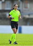20 October 2021; Referee Marina Zivkovic during the UEFA Women's U19 Championship Qualifier match between Switzerland and Northern Ireland at Jackman Park in Limerick. Photo by Eóin Noonan/Sportsfile