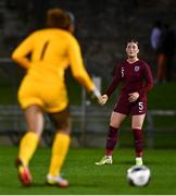 20 October 2021; Ruby Mace of England during the UEFA Women's U19 Championship Qualifier match between Republic of Ireland and England at Markets Field in Limerick. Photo by Eóin Noonan/Sportsfile