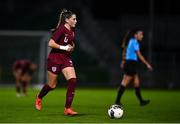 20 October 2021; Charlotte Wardlaw of England during the UEFA Women's U19 Championship Qualifier match between Republic of Ireland and England at Markets Field in Limerick. Photo by Eóin Noonan/Sportsfile