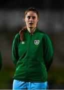 20 October 2021; Republic of Ireland goalkeeper Rugile Auskalnyte before the UEFA Women's U19 Championship Qualifier match between Republic of Ireland and England at Markets Field in Limerick. Photo by Eóin Noonan/Sportsfile