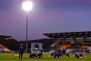 21 October 2021; Sweden players warm up before the FIFA Women's World Cup 2023 qualifier group A match between Republic of Ireland and Sweden at Tallaght Stadium in Dublin. Photo by Eóin Noonan/Sportsfile