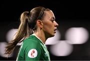 21 October 2021; Katie McCabe of Republic of Ireland during the FIFA Women's World Cup 2023 qualifier group A match between Republic of Ireland and Sweden at Tallaght Stadium in Dublin. Photo by Stephen McCarthy/Sportsfile