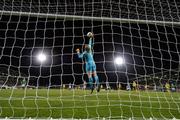 21 October 2021; Goalkeeper Courtney Brosnan during the FIFA Women's World Cup 2023 qualifier group A match between Republic of Ireland and Sweden at Tallaght Stadium in Dublin. Photo by Stephen McCarthy/Sportsfile