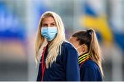 21 October 2021; Sofia Jakobsson of Sweden before the the FIFA Women's World Cup 2023 qualifier group A match between Republic of Ireland and Sweden at Tallaght Stadium in Dublin. Photo by Stephen McCarthy/Sportsfile