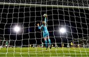 21 October 2021; Goalkeeper Courtney Brosnan during the FIFA Women's World Cup 2023 qualifier group A match between Republic of Ireland and Sweden at Tallaght Stadium in Dublin. Photo by Stephen McCarthy/Sportsfile