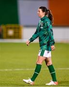 21 October 2021; Niamh Fahey of Republic of Ireland before the FIFA Women's World Cup 2023 qualifier group A match between Republic of Ireland and Sweden at Tallaght Stadium in Dublin. Photo by Stephen McCarthy/Sportsfile