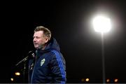 21 October 2021; Sweden head coach Peter Gerhardsson following the FIFA Women's World Cup 2023 qualifier group A match between Republic of Ireland and Sweden at Tallaght Stadium in Dublin. Photo by Stephen McCarthy/Sportsfile