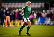 21 October 2021; Saoirse Noonan of Republic of Ireland following the FIFA Women's World Cup 2023 qualifier group A match between Republic of Ireland and Sweden at Tallaght Stadium in Dublin. Photo by Stephen McCarthy/Sportsfile