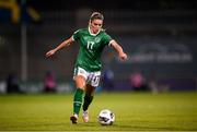 21 October 2021; Jamie Finn of Republic of Ireland during the FIFA Women's World Cup 2023 qualifier group A match between Republic of Ireland and Sweden at Tallaght Stadium in Dublin. Photo by Stephen McCarthy/Sportsfile