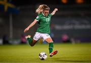 21 October 2021; Jamie Finn of Republic of Ireland during the FIFA Women's World Cup 2023 qualifier group A match between Republic of Ireland and Sweden at Tallaght Stadium in Dublin. Photo by Stephen McCarthy/Sportsfile