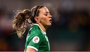 21 October 2021; Katie McCabe of Republic of Ireland during the FIFA Women's World Cup 2023 qualifier group A match between Republic of Ireland and Sweden at Tallaght Stadium in Dublin. Photo by Stephen McCarthy/Sportsfile