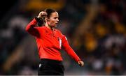 21 October 2021; Referee Deborah Anex during the FIFA Women's World Cup 2023 qualifier group A match between Republic of Ireland and Sweden at Tallaght Stadium in Dublin. Photo by Stephen McCarthy/Sportsfile