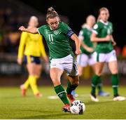 21 October 2021; Katie McCabe of Republic of Ireland during the FIFA Women's World Cup 2023 qualifier group A match between Republic of Ireland and Sweden at Tallaght Stadium in Dublin. Photo by Stephen McCarthy/Sportsfile