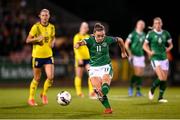 21 October 2021; Katie McCabe of Republic of Ireland during the FIFA Women's World Cup 2023 qualifier group A match between Republic of Ireland and Sweden at Tallaght Stadium in Dublin. Photo by Stephen McCarthy/Sportsfile