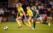 21 October 2021; Fridolina Rolfu of Sweden during the FIFA Women's World Cup 2023 qualifier group A match between Republic of Ireland and Sweden at Tallaght Stadium in Dublin. Photo by Stephen McCarthy/Sportsfile