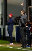 22 October 2021; Dundalk head coach Vinny Perth during the Extra.ie FAI Cup semi-final match between St Patrick's Athletic and Dundalk at Richmond Park in Dublin. Photo by Seb Daly/Sportsfile