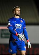 22 October 2021; St Patrick's Athletic goalkeeper Vitezslav Jaros during the Extra.ie FAI Cup semi-final match between St Patrick's Athletic and Dundalk at Richmond Park in Dublin. Photo by Seb Daly/Sportsfile