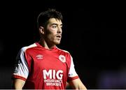 22 October 2021; Lee Desmond of St Patrick's Athletic during the Extra.ie FAI Cup semi-final match between St Patrick's Athletic and Dundalk at Richmond Park in Dublin. Photo by Seb Daly/Sportsfile